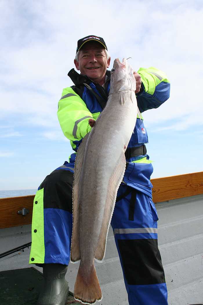 Auch Naturköderangler kommen im Revier vorm Ferienhaus Kvaløy auf Ihre Kosten.